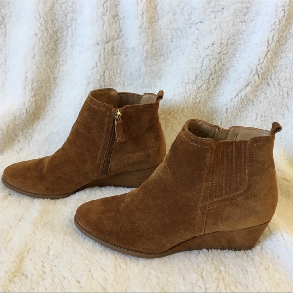 Franco Sarto Welton Wedge Bootie Size 8